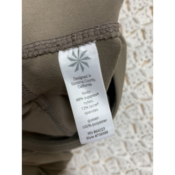 Athleta Pants Leggings Women Size M Brown Wide Leg Athletic - Picture 5 of 10